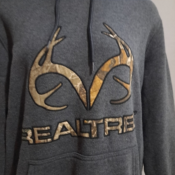 Realtree | Grey logo women's pullover hoodie - Picture 3 of 9